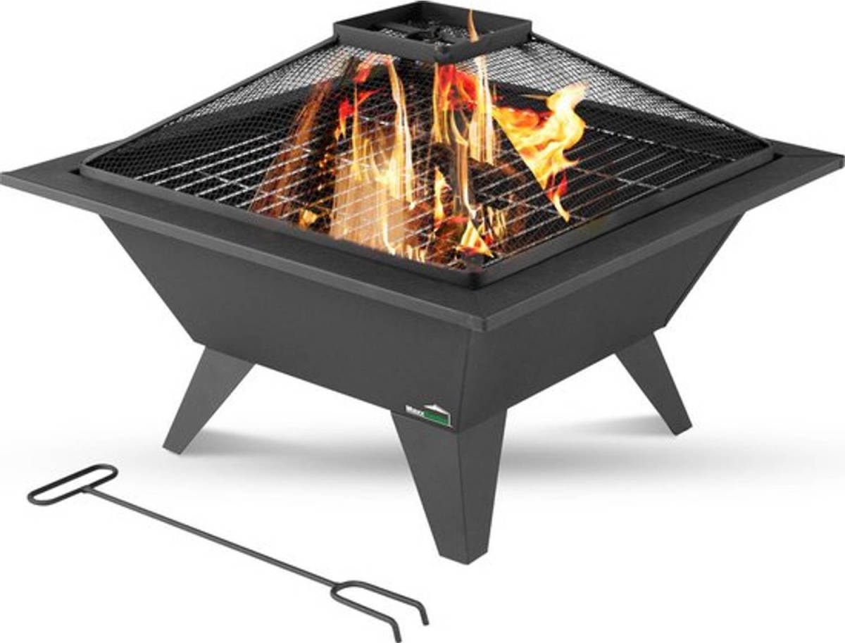 MaxxGarden Vuurschaal Hermes - Tuinhaard - Vuurkorf - Bbq - Terrasverwarmer - Terrasverwarming - Sfeerhaard - Ø 53 Cm