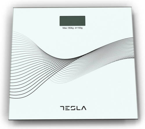 Tesla Bs103w - Weegschaal - 3-180kg - Glas