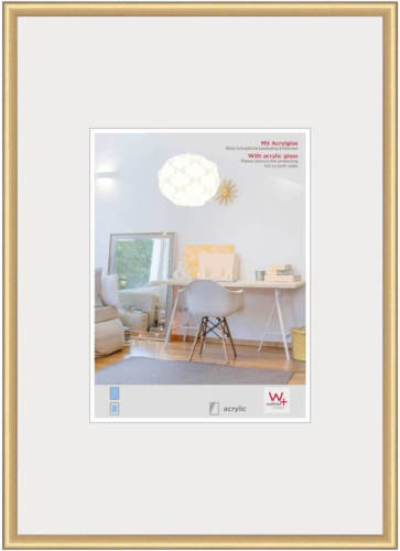 Walther Design New Lifestyle Kunststof Fotolijst 42x59,4cm A2 Goud