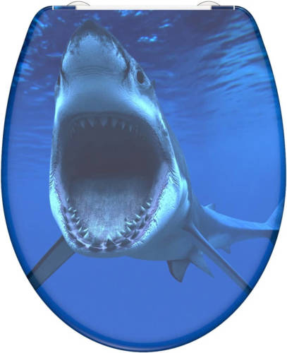 SCHÜTTE Toiletbril Met Soft-close Quick-release Shark