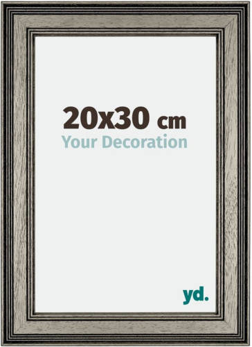 Your Decoration Liverpool Houten Fotolijst 20x30cm Zilver