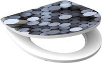 SCHÜTTE Toiletbril Met Soft-close Quick-release Hoogglans Round Dips