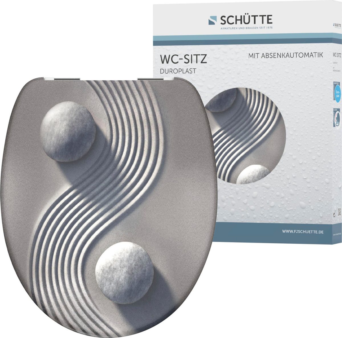 SCHÜTTE Toiletbril Met Soft-close Yin & Yang