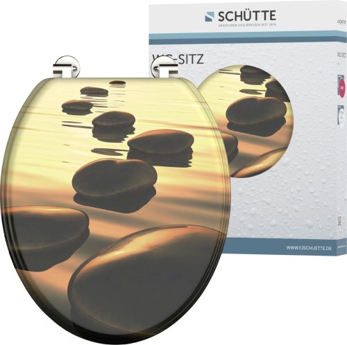 SCHÜTTE Toiletbril Sea Stone Mdf