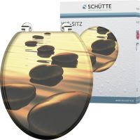 SCHÜTTE Toiletbril Sea Stone Mdf