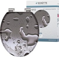 SCHÜTTE Toiletbril Met Soft-close Grey Steel