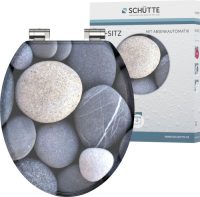SCHÜTTE Toiletbril Met Soft-close Grey Stone