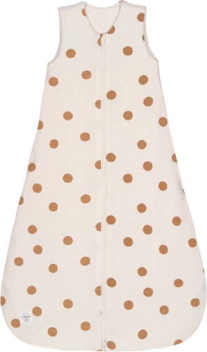 Lassig All-seasons Slaapzak, 100% Organic Cotton, 2.5 Tog, Big Dots Milky, Mt 86/92, 13-24 Mnd