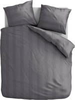 Hotel Home Collection - Dekbedovertrek - Chelsea - Antraciet
