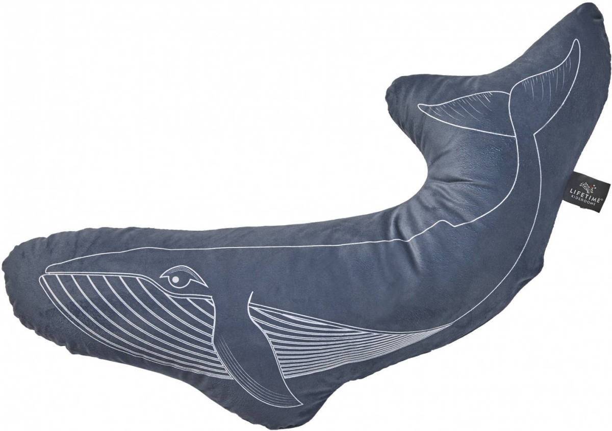 Lifetime Kidsrooms Gevormd Kussen Whale - Ocean Life