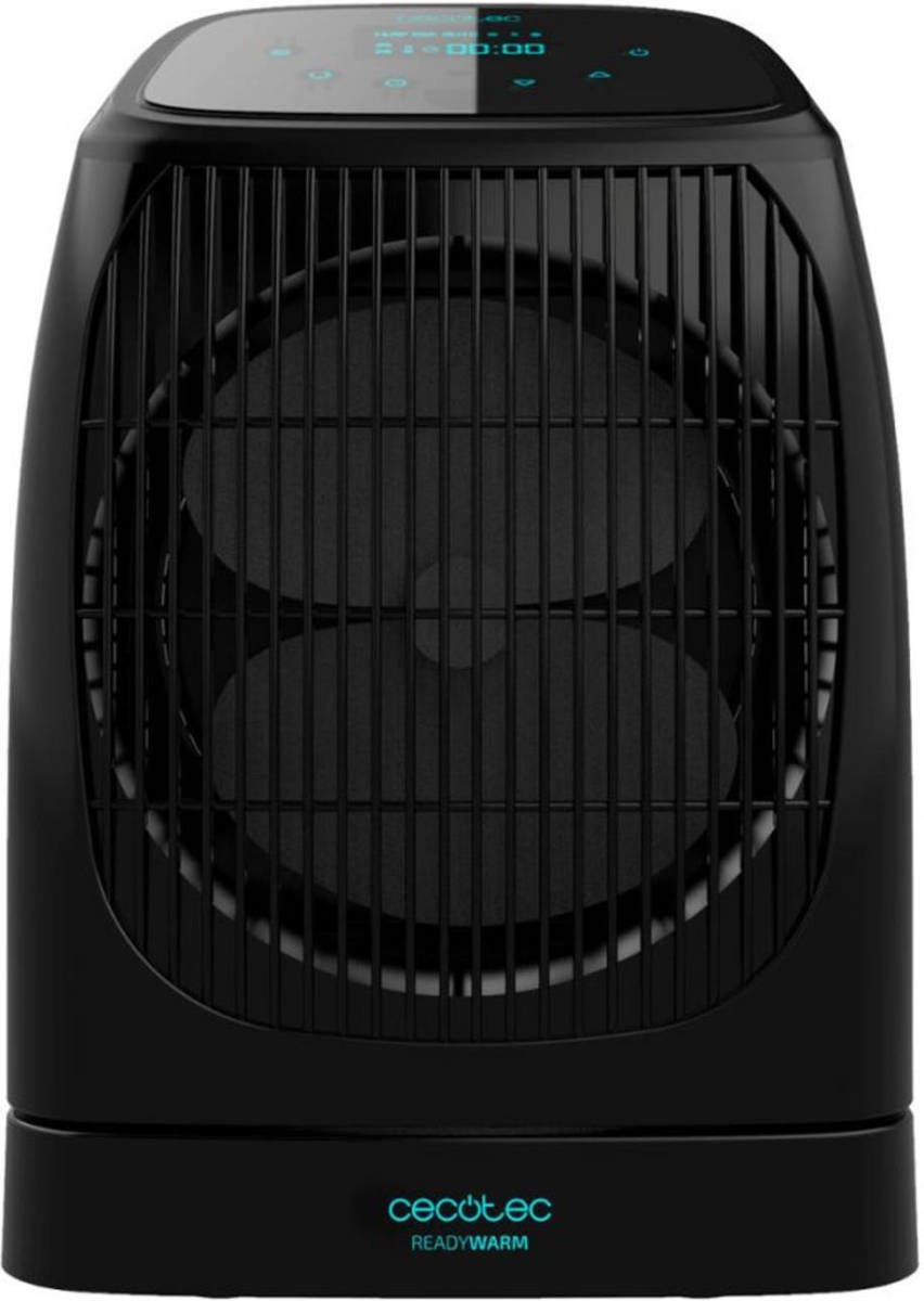 Cecotec Draagbare Elektrisch Tafel Ventilatorkachel Lcd - Warme En Koude Ventilator