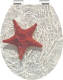 SCHÜTTE Toiletbril Met Soft-close Red Starfish Mdf Hoogglans