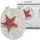 SCHÜTTE Toiletbril Met Soft-close Red Starfish Mdf Hoogglans