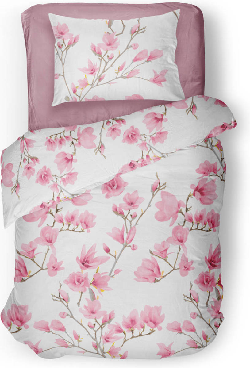 Elegance Dekbedovertrek Lena - Licht Roze 140x200/220cm