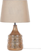 Beliani Wari - Bedlamp-beige-keramiek