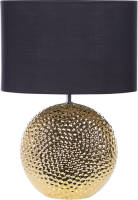 Beliani Nasva - Bedlamp-zwart-keramiek