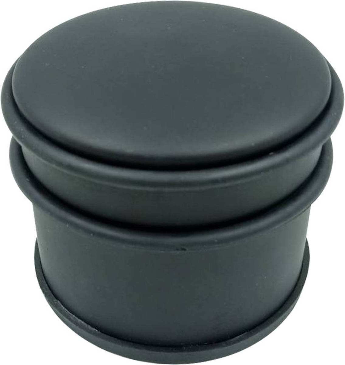 Svenska Living Deurstopper Rond Mat Zwart 10 X 8 Cm - Deurstoppers