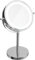 5five Make-up Spiegel/scheerspiegel Met Led Verlichting Op Voet 18 Cm - Make-up Spiegeltjes