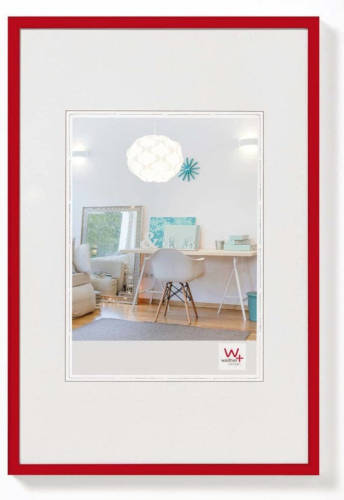 Walther Design New Lifestyle Kunststof Fotolijst 10x15cm Rood