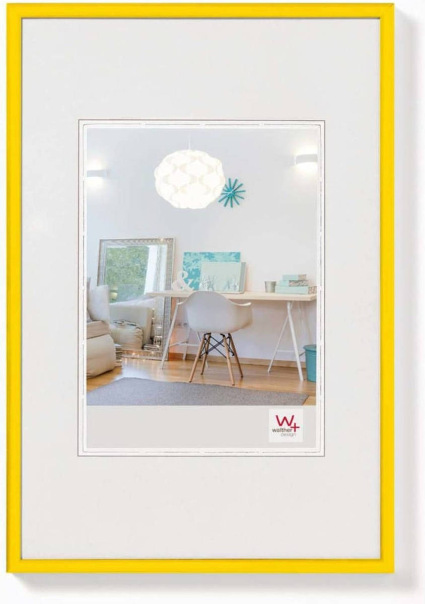 Walther Design New Lifestyle Kunststof Fotolijst 18x24cm Geel