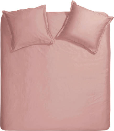 Cinderella Sundays - Dekbedovertrek - Satijn - 200x200/220 Cm - Rose Pink