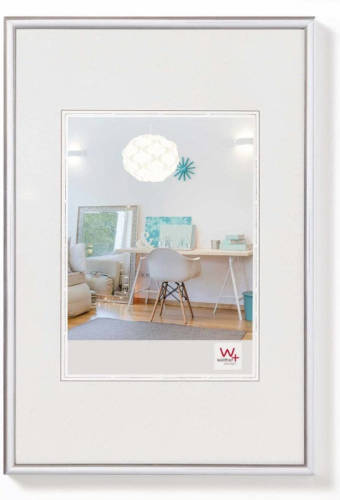 Walther Design New Lifestyle Kunststof Fotolijst 20x25cm Zilver