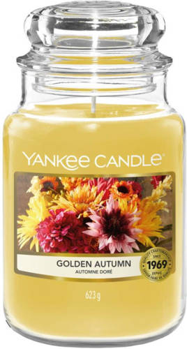 Yankee Candle Geurkaars Large Golden Autumn - 17 Cm / ø 11 Cm