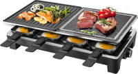 BES LED Gourmetstel - Aigi Rely - Steengrill - 1500 Watt - Zwart