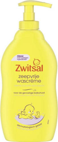 Zwitsal Baby Wascrème - Mild & Zacht - Met Pompje - 400ml - Copy
