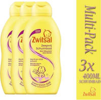 Zwitsal Baby Schuimbad / Badschuim Zeepvrij - 3x 400ml