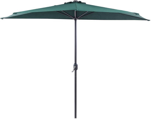 Beliani Galati - Halfronde Parasol-groen-polyester