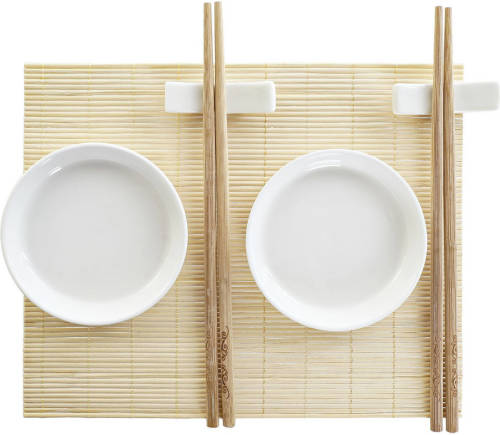 Items Keramieken Sushi Serveerset Voor 8 Personen 7-delig - Serveerschalen