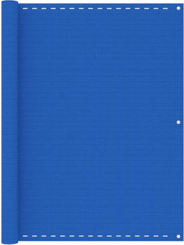 VidaXL Balkonscherm 120x300 Cm Hdpe Blauw