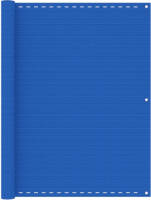 VidaXL Balkonscherm 120x300 Cm Hdpe Blauw