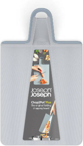 Joseph Joseph - Opvouwbare Snijplank, Klein, Licht Blauw - Joseph Joseph Chop2pot Plus