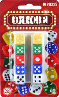Henbrandt Dobbelstenen Kleurenmix 10 Stuks - Dobbelspellen