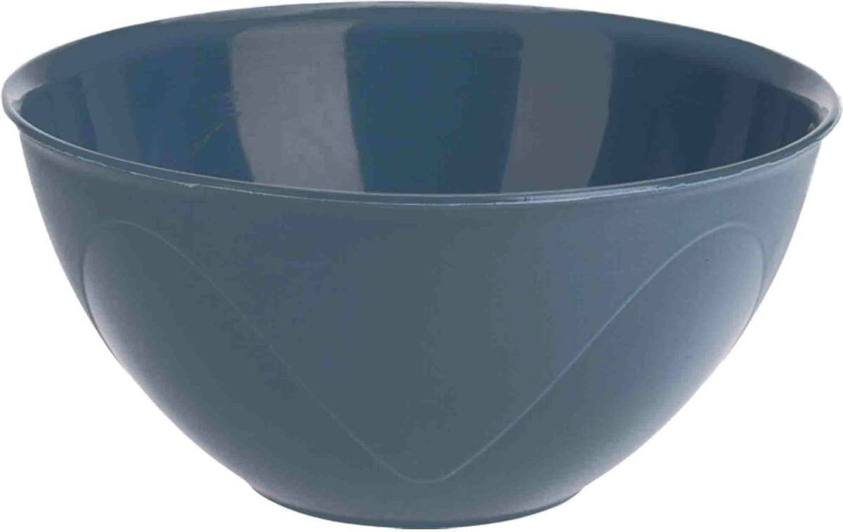 Excellent Houseware 4x Stuks Onbreekbare Kunststof Dessert Schaaltjes - Grijs - 13 Cm - Serveerschalen