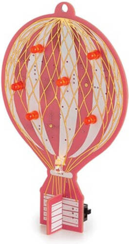 Huismerk Retro Luchtballon - Educatieve Soldeerkit
