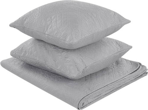 Beliani Alamut - Sprei-grijs-polyester