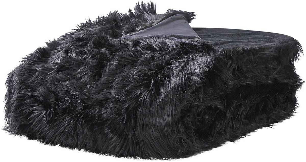 Beliani Delice - Sprei-zwart-acryl