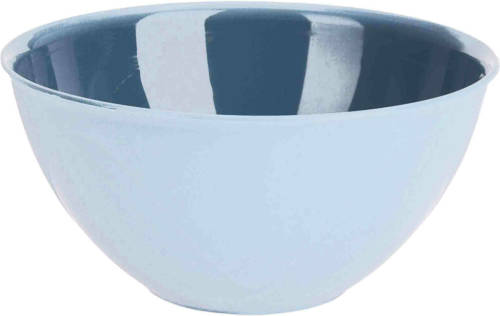Excellent Houseware 4x Stuks Onbreekbare Kunststof Dessert Schaaltjes - Wit - 13 Cm - Serveerschalen