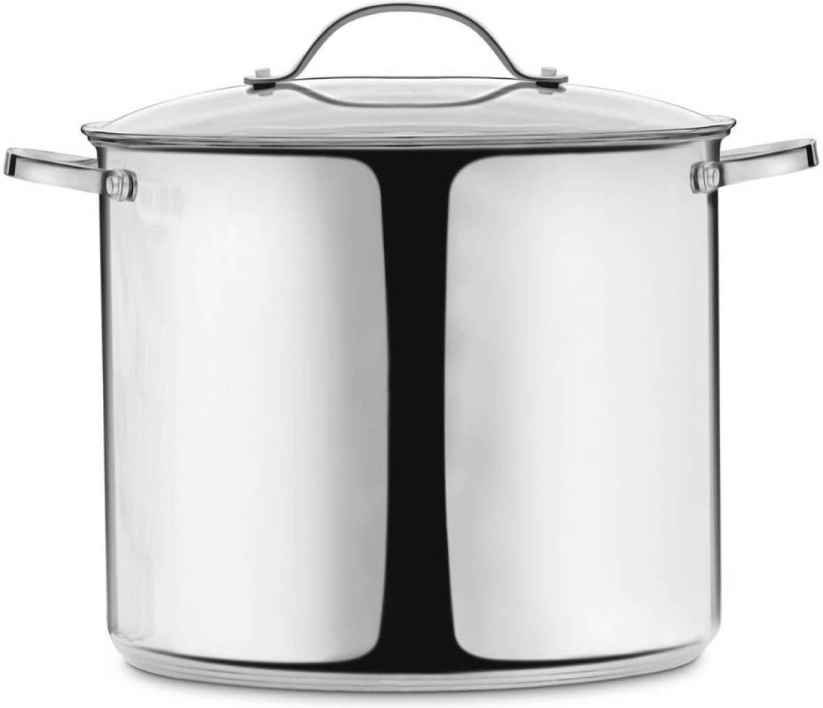 Day Soeppan Met Glazen Deksel - 10 Liter - Rvs