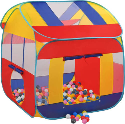 VidaXL Speeltent Met 550 Ballen 123x120x126 Cm