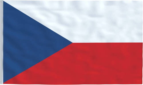 VidaXL Vlag Tsjechië 90x150 Cm