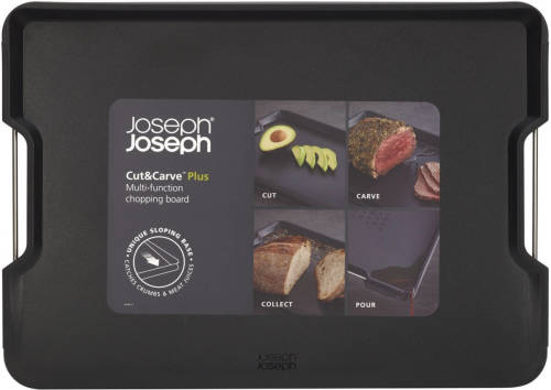 Joseph Joseph Snijplank Cut&carve Plus 41 X 29 Cm - Zwart