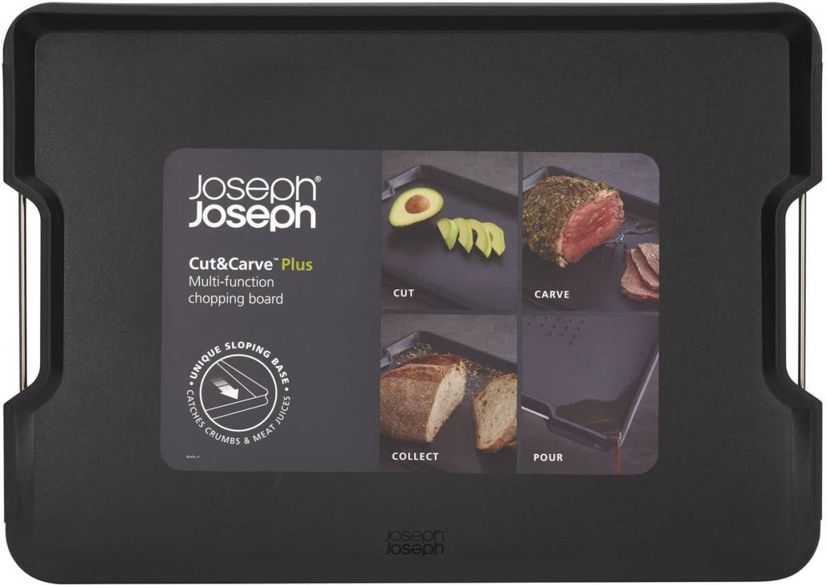 Joseph Joseph Snijplank Cut&carve Plus 41 X 29 Cm - Zwart