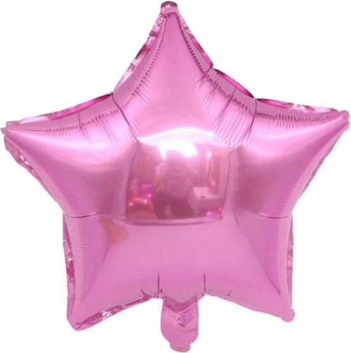 VSE Folieballon Ster Roze 18 Inch 45 Cm Dm-products