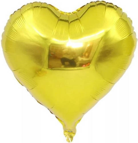 VSE Folieballon Hart Goud 18 Inch 45 Cm Dm-products