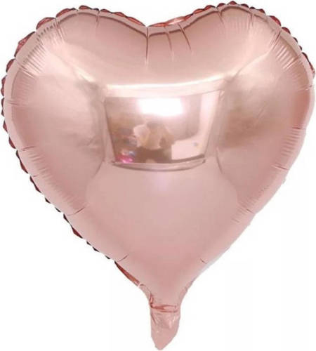 VSE Folieballon Hart Rosé 18 Inch 45 Cm Dm-products
