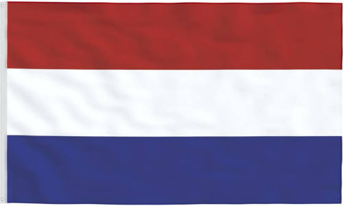 VidaXL Vlag Nederland 90x150 Cm